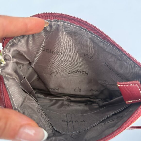 Sainty Ladybug & Flower Tapestry Crossbody Purse – BNWOT – Vintage Style - Picture 5 of 10